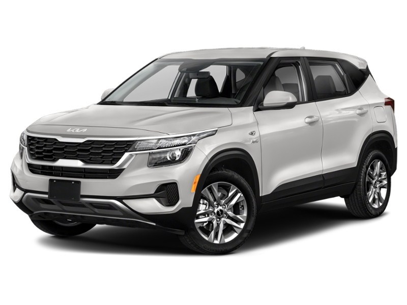 2023 Kia Seltos LX FWD Snow White Pearl  Shot 4