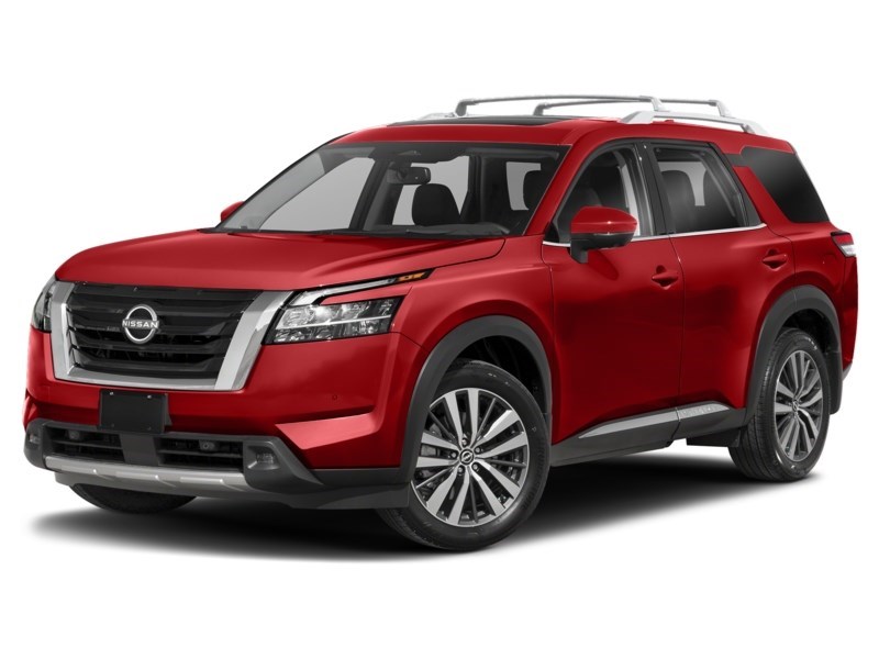 2023 Nissan Pathfinder Platinum 4WD Scarlet Ember Tintcoat  Shot 13