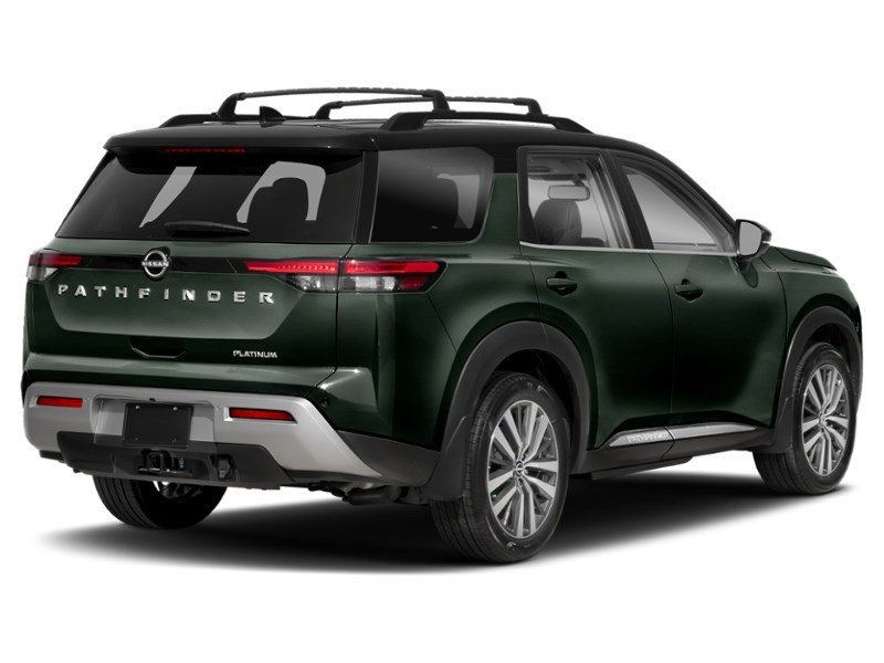 2023 Nissan Pathfinder Platinum 4WD Obsidian-Green Pearl/Super Black  Shot 33