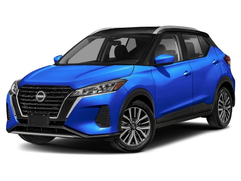 2023 Nissan Kicks SV FWD Electric Blue Metallic/Super Black  Shot 7