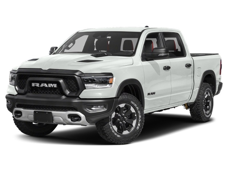 2022 RAM 1500 Rebel 4x4 Crew Cab 5'7" Box Bright White  Shot 1