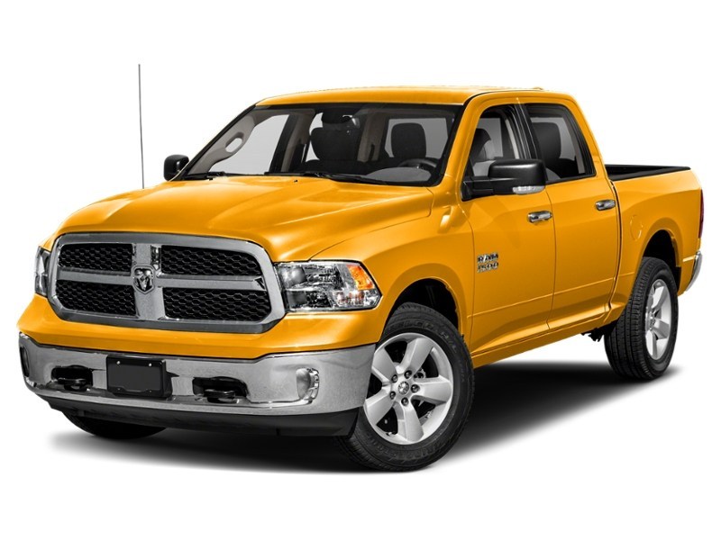 2022 RAM 1500 Classic SLT 4x4 Crew Cab 5'7" Box School Bus Yellow  Shot 76