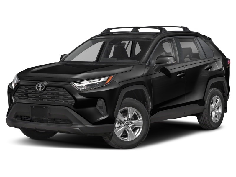 2022 Toyota RAV4 XLE AWD Midnight Black Metallic  Shot 20