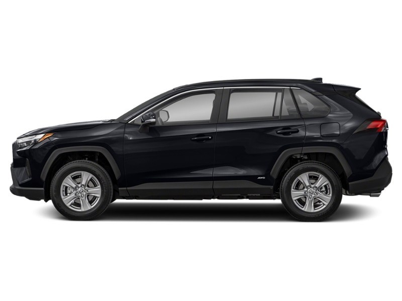 2022 Toyota RAV4 Hybrid Hybrid XLE AWD Midnight Black Metallic  Shot 5
