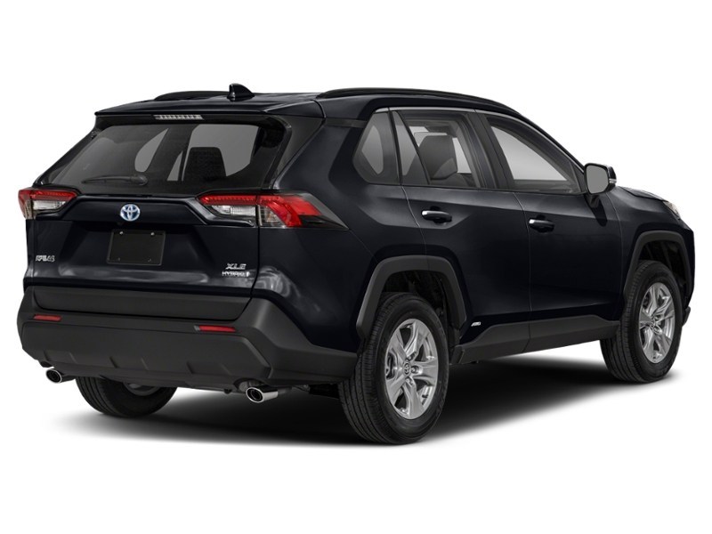2022 Toyota RAV4 Hybrid Hybrid XLE AWD Midnight Black Metallic  Shot 2