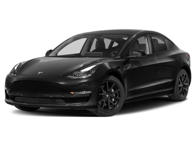 2023 Tesla Model 3 RWD Solid Black  Shot 4