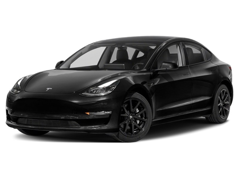 2022 Tesla Model 3 RWD Solid Black  Shot 1