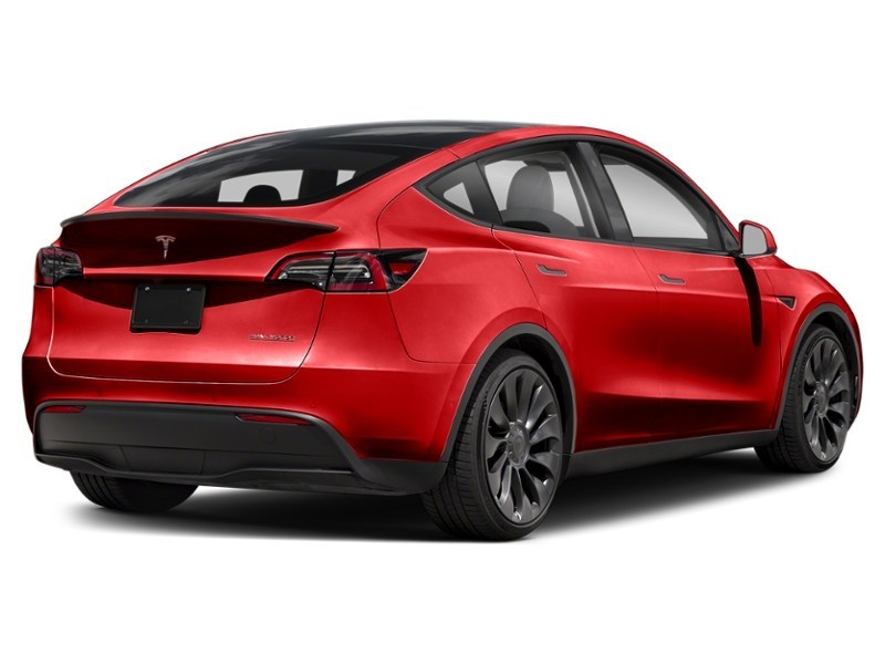 2020 Tesla Model Y Long Range AWD Red Multi-Coat  Shot 2