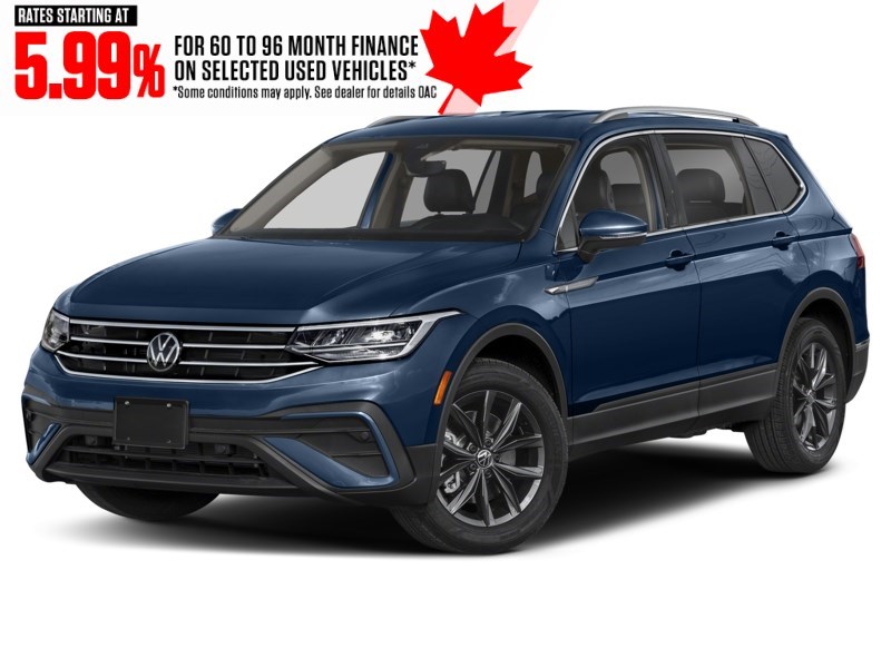 2022 Volkswagen Tiguan Comfortline 4MOTION Atlantic Blue Metallic  Shot 17
