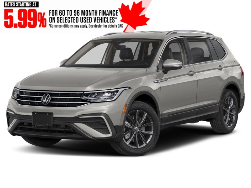 2022 Volkswagen Tiguan Comfortline 4MOTION Pyrite Silver Metallic  Shot 20