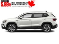 2022 Volkswagen Taos Comfortline 4MOTION Pure White  Shot 5
