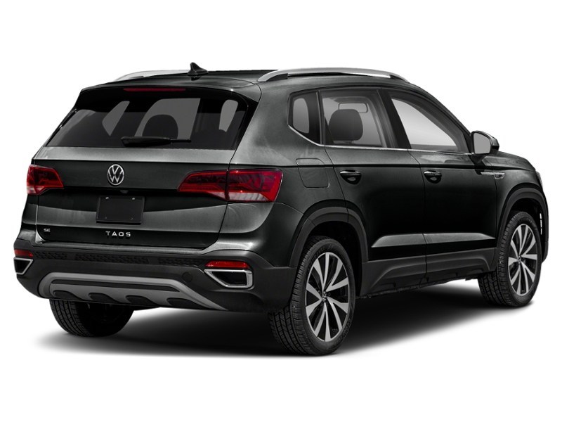 2023 Volkswagen Taos Comfortline 4MOTION *Ltd Avail* Deep Black Pearl  Shot 2
