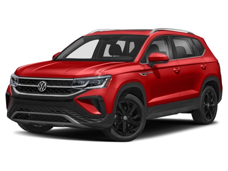 2023 Volkswagen Taos Highline 4MOTION Kings Red Metallic  Shot 46