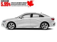 2023 Audi A3 Komfort 40 TFSI Glacier White Metallic  Shot 3
