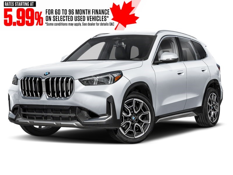 2025 BMW X1 xDrive28i Sports Activity Vehicle Mineral White Metallic  Shot 7