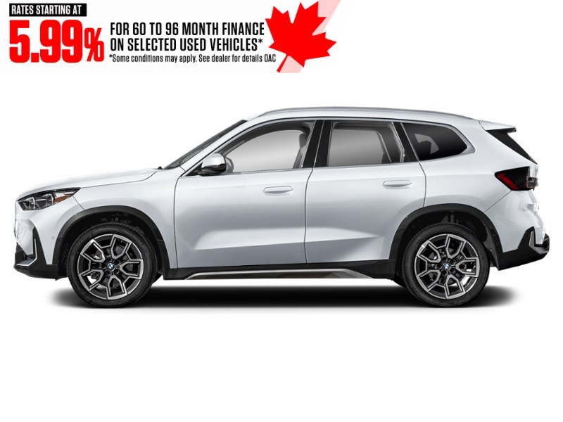 2025 BMW X1 xDrive28i Sports Activity Vehicle Mineral White Metallic  Shot 9