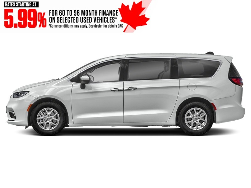 2023 Chrysler Pacifica Touring L FWD Bright White  Shot 3