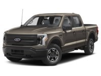 2023 Ford F-150 Lightning Pro 4WD SuperCrew 5.5' Box Stone Grey Metallic  Shot 4
