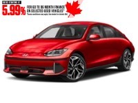 2024 Hyundai IONIQ 6 Preferred AWD Long Range Ultimate Red  Shot 4