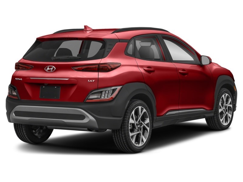 2023 Hyundai Kona 2.0L Preferred AWD w/Sun & Leather Package Pulse Red  Shot 2