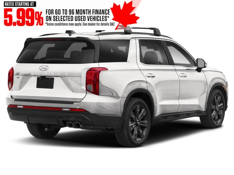 2025 Hyundai Palisade Urban 7-Passenger AWD Hyper White  Shot 9