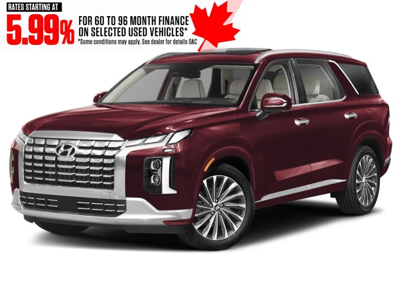 2023 Hyundai Palisade Ultimate Calligraphy 7-Passenger AWD Sierra Burgundy  Shot 4