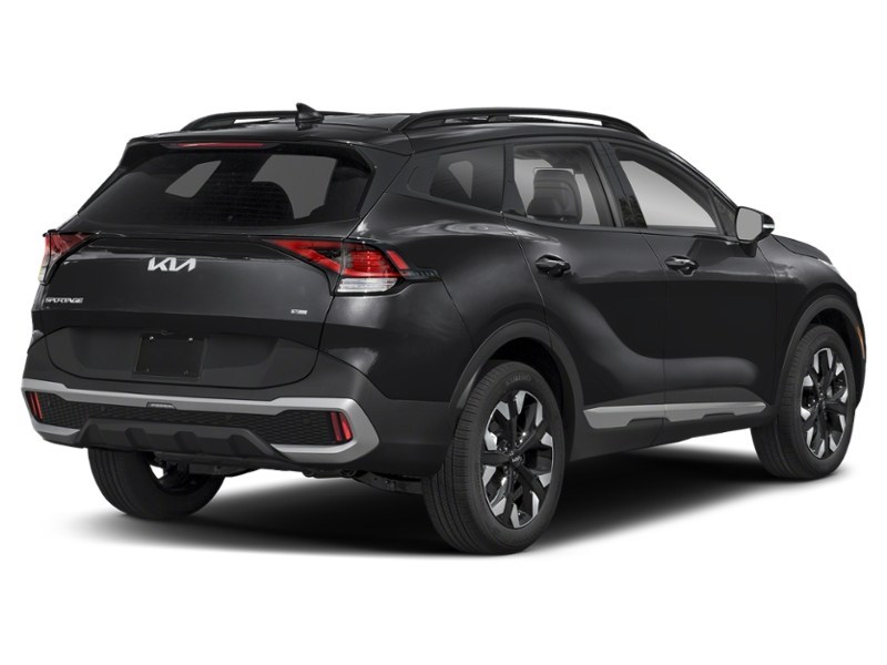 2024 Kia Sportage X-Line Limited AWD w/Green Interior Fusion Black  Shot 2