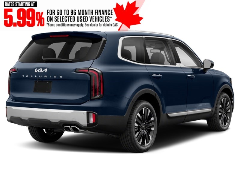 2023 Kia Telluride SX AWD Midnight Lake Blue  Shot 2