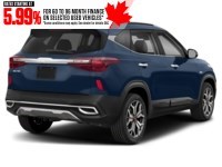 2023 Kia Seltos SX Turbo AWD w/Black Interior Dark Ocean Blue  Shot 6