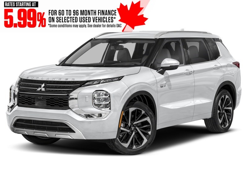 2023 Mitsubishi Outlander Plug-In Hybrid SEL S-AWC White Diamond  Shot 1