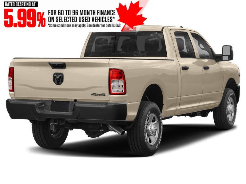2023 RAM 2500 Tradesman 4x4 Crew Cab 6'4" Box Light Cream  Shot 2