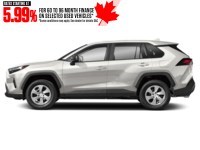 2023 Toyota RAV4 LE AWD White  Shot 4