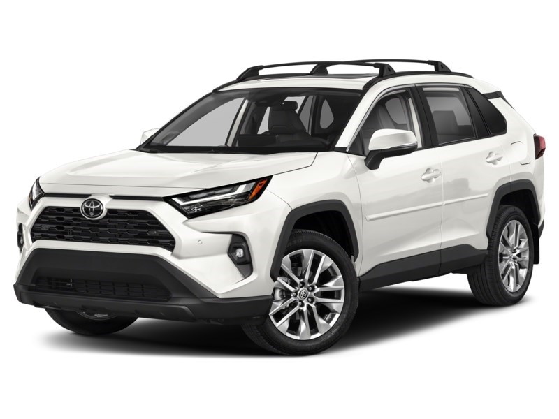 2025 Toyota RAV4 XLE AWD White  Shot 4