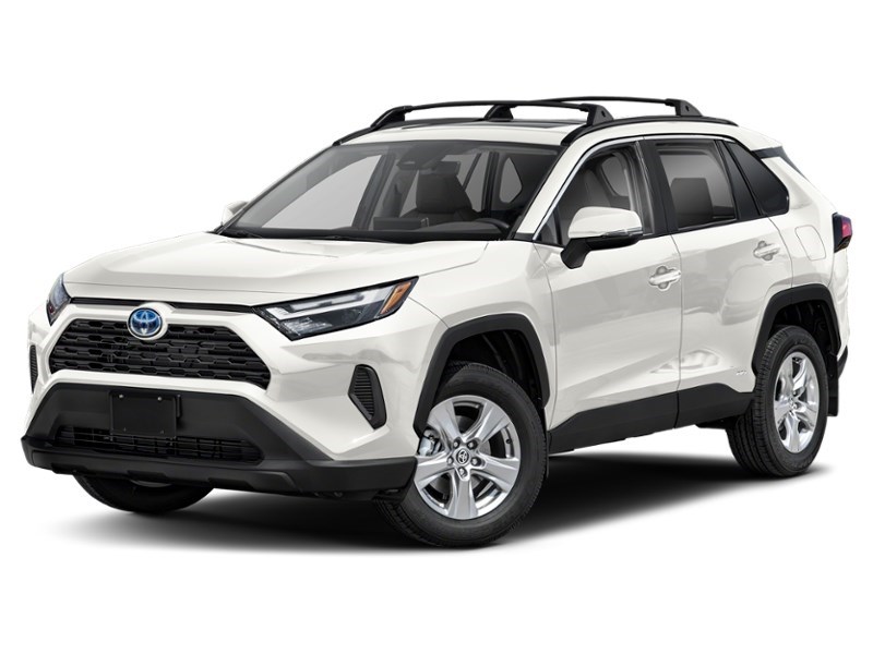 2023 Toyota RAV4 Hybrid Hybrid XLE AWD Super White  Shot 4