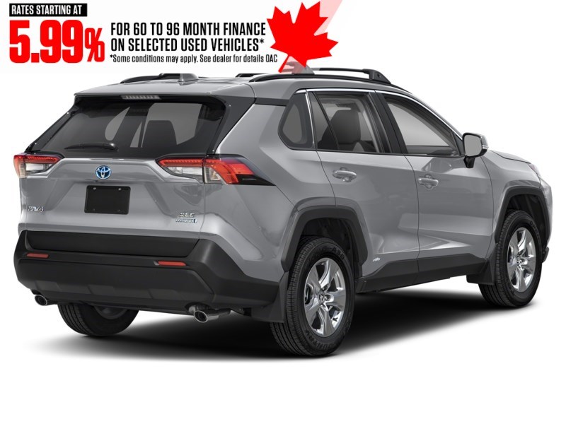 2024 Toyota RAV4 Hybrid Hybrid XLE AWD Silver Sky Metallic  Shot 2