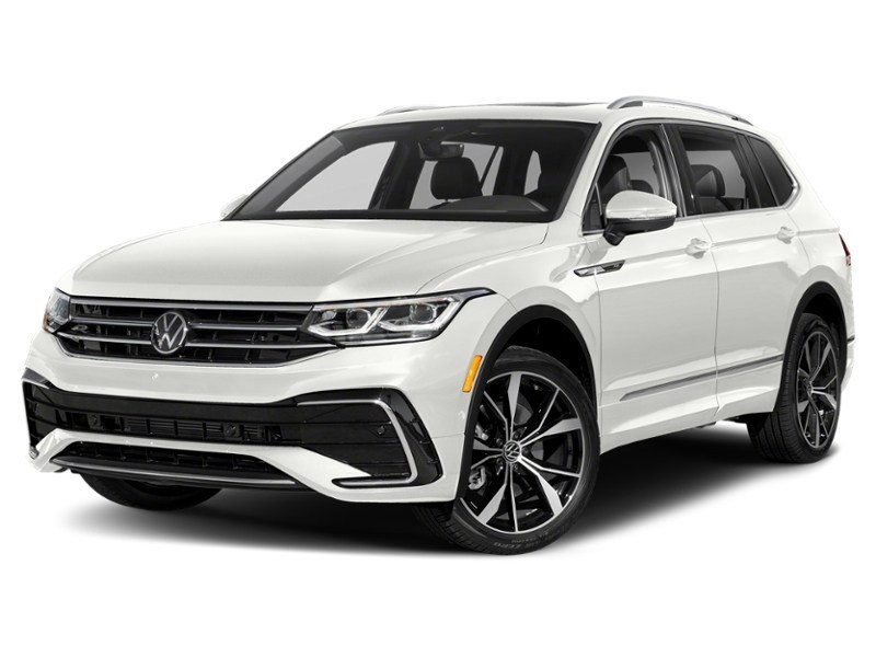 2022 Volkswagen Tiguan Highline R-Line 4MOTION Oryx White Pearl  Shot 4