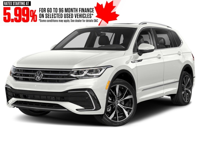 2024 Volkswagen Tiguan Highline R-Line 4MOTION Oryx White Pearl  Shot 10