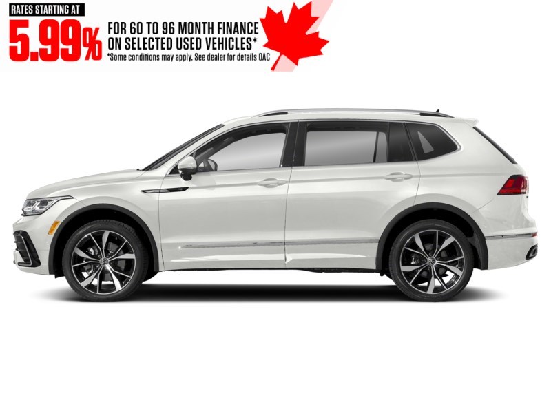 2024 Volkswagen Tiguan Highline R-Line 4MOTION Oryx White Pearl  Shot 11