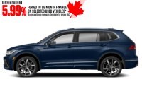 2022 Volkswagen Tiguan Highline R-Line 4MOTION Atlantic Blue Metallic  Shot 3