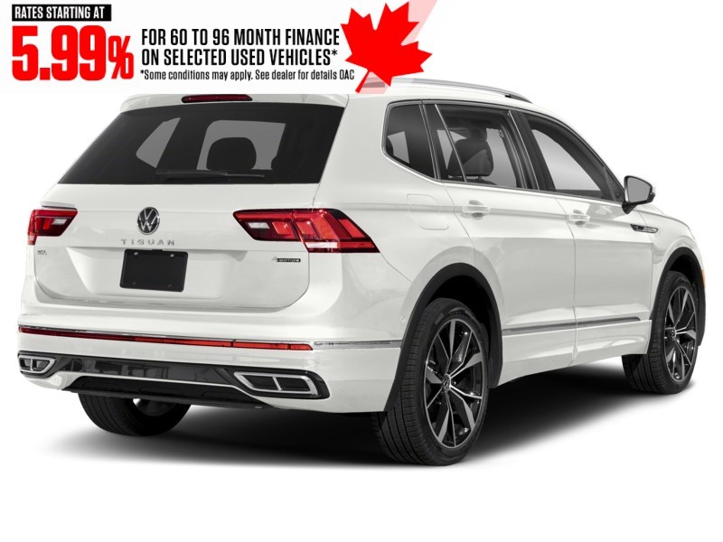 2024 Volkswagen Tiguan Highline R-Line 4MOTION Oryx White Pearl  Shot 8