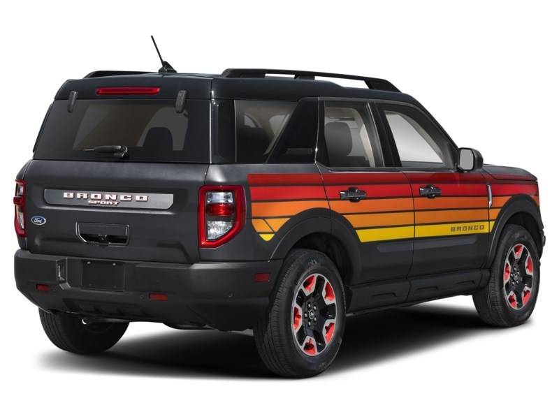 2024 Ford Bronco Sport Free Wheeling 4x4 Shadow Black  Shot 6