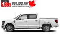 2025 Ford F-150 XLT 4WD SuperCrew 6.5' Box Oxford White  Shot 3
