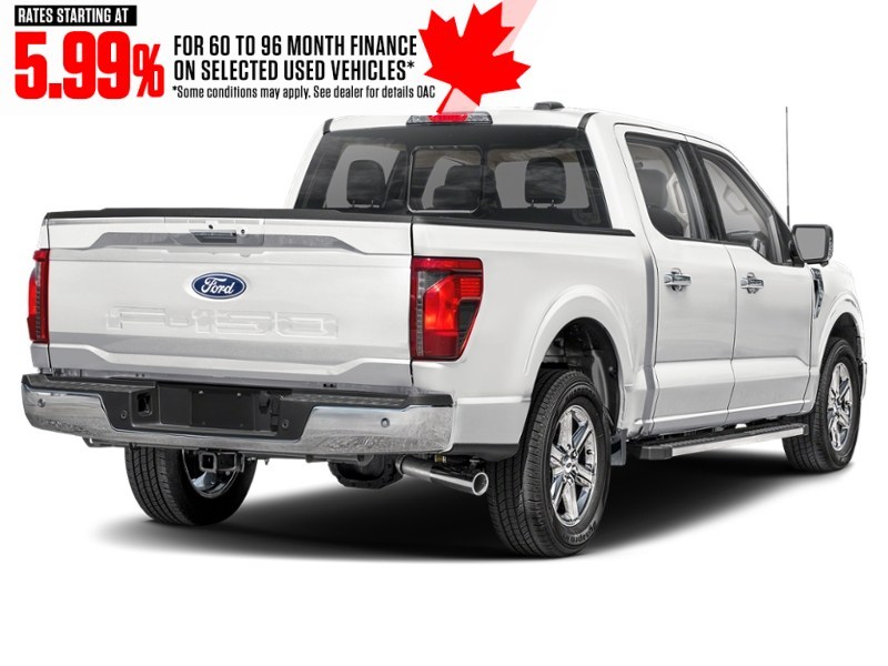 2025 Ford F-150 XLT 4WD SuperCrew 6.5' Box Oxford White  Shot 2