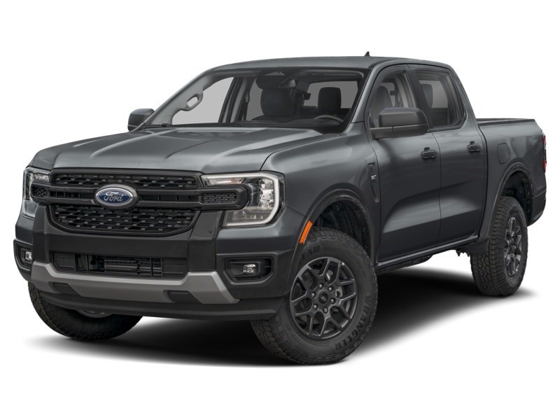 2024 Ford Ranger XLT 4WD SuperCrew 5' Box Carbonized Grey Metallic  Shot 1
