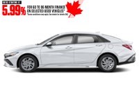 2024 Hyundai Elantra Preferred IVT Atlas White  Shot 3
