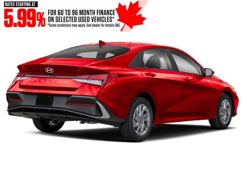 2025 Hyundai Elantra Preferred IVT w/Tech Pkg Ultimate Red  Shot 6