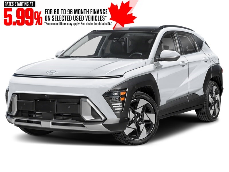 2025 Hyundai Kona 2.0L Preferred AWD w/Trend Package Atlas White  Shot 4