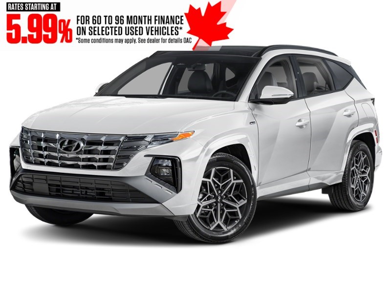 2024 Hyundai Tucson Hybrid N-Line AWD Crystal White  Shot 1
