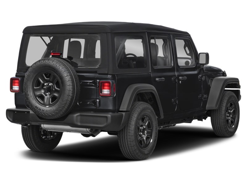 2025 Jeep Wrangler Sahara 4 Door 4x4 Black  Shot 6