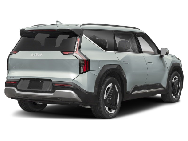 2026 Kia EV9 Land w/Plus Package AWD Ivory Silver  Shot 2